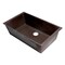 Alfi Brand Chocolate 33" Sgl Bowl Undermount Granite Composite Kitchen Sink AB3322UM-C - alternate 5